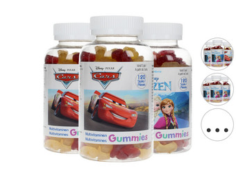 360x Disney Multivitamine Gummies | Cars & Frozen