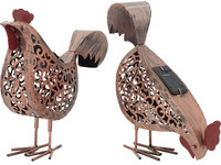 2x Hyundai Solarleuchte | Huhn