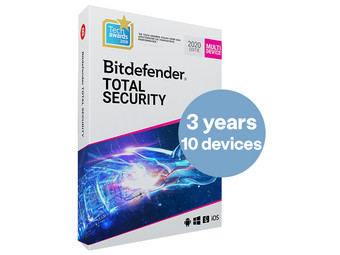 Bitdefender Total Security 2022 | 3 Jahre | 10 Geräte
