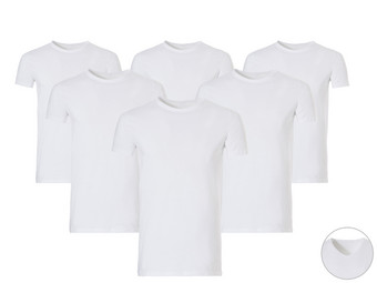 6x Ten Cate Basic Katoenen T-Shirt
