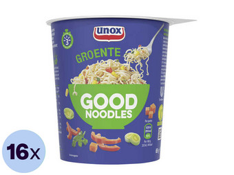16x Good Noodles Cup Groente | 65 g
