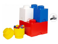 Zestaw pojemników Lego Brick  | 4-elem.