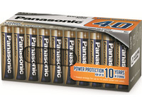 40x Panasonic Batterie | AAA