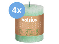 4x Bolsius rustikale Kerze Wasser