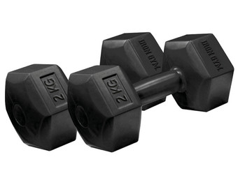 2x Iron Gym Dumbbell Hex | 2 kg