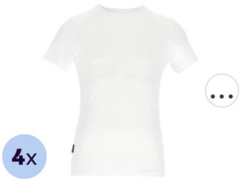 4x Basset T-Shirt | Rundhalsausschnitt