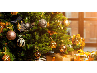 Weihnachtsbäume & -dekoration