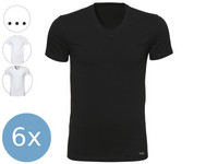 4x Twentse Damast T-Shirt | Ronde Hals + V hals
