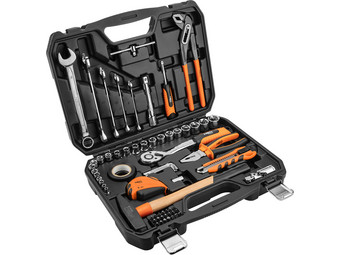 Neo Tools Werkzeugkoffer | 65-teilig
