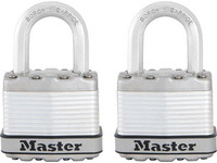 2x Master Lock Hangslot Excell | 45 mm