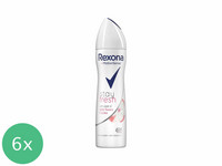 6x dezodorant Rexona White Flow Lychee | damski
