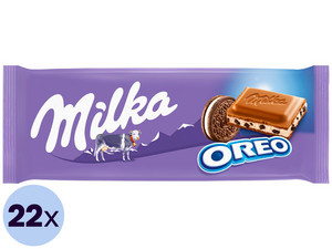 22x czekolada Milka Oreo | 100 g