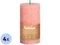 4x Bolsius Rustiek Aarde Kaars