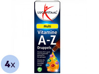 4x Lucovitaal Multi-Vitamin A-Z | 50 ml