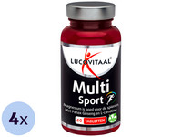 4x 60 Tabletten Lucovitaal Multi Sport