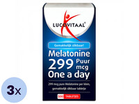 Lucovitaal Melatonine | 299 mcg | 3x 500 Tabletten