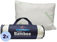 2x poduszka Lucovitaal Bamboe Kingsize
