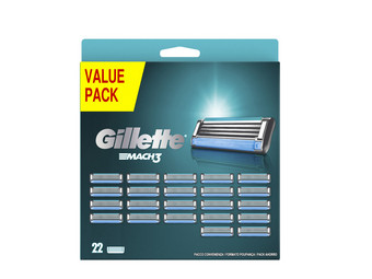 22x wkład Gillette Mach3 | XL