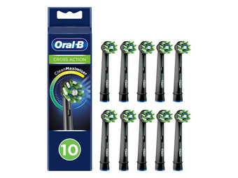 10x Oral-B CrossAction CleanMaximizer Opzetborstel