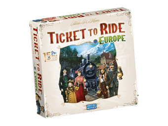 Ticket to Ride Europe 15th Anniversary Engelstalig