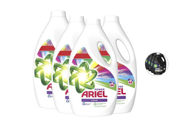 4x oder 5x Ariel Flüssigwaschmittel für dunkle oder bunte Wäsche