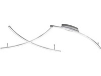 Wofi Mons LED-Leuchte | Silber