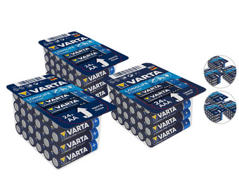 72x VARTA LongLife Power Alkaline-Batterien | 48x AA + 24x AAA