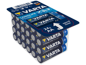 72x Varta AA & AAA LongLife Power Batterij
