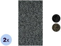 2x Spectrum Dover Fußmatte | 50 x 80 cm