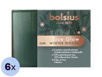 6x Bolsius Geurkaars in Glas | Winter Woods