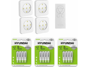 Hyundai Lighting Oplaadbare LED-lampjes Internet's Best Online Daily - iBOOD.com