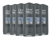 6x żel pod prysznic Dove Men Cool Fresh | 400 ml