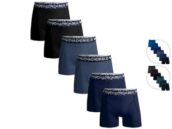 6x Muchachomalo Solid Boxershorts
