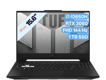 Asus 15.6″ TUF Gaming F15 Laptop | Intel i7 | RTX 3060 | FX517ZM-HN073W