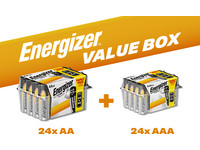 48x Energizer Alkaline Power Batterijen