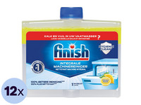 12x Finish Lemon Vaatwasmachine-reiniger | 250 ml