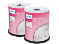 200x Philips 4.7 GB DVD-R