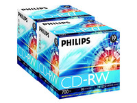 20x Philips CD-RW | 80Min | 700MB