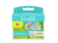 6x Gilette Venus Extra Smooth Ersatzklingen