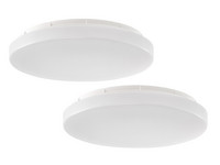 2x LED’s Light Plafondlamp met Sensor | 30 cm