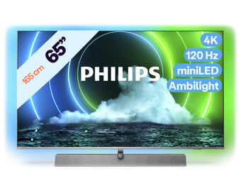 Philips 65″ 4K miniLED TV | 120 Hz | Ambilight | B&W | 65PML9636/12