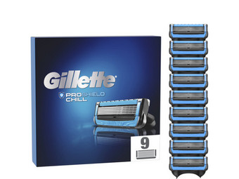 9x Gillette Fusion Chill ProShield Navulmes