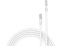 Technetix Ethernetkabel Cat-6 | Weiß | 2 m