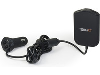 Technaxx 4-Poorts USB Autolader | 2,4 A