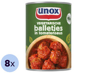 8x Unox vegetarische Buletten in Tomatensoße