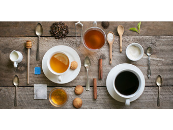 Kaffee- und Teegenuss