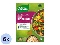 6x 326 g Knorr Indiase Kip Madras