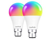 2x Laxihub E27 Smart Lamp