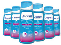 6x Clearasil Akne-Gesichtswasser