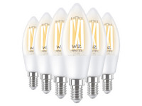 6x WiZ Smart LED Filament Lamp